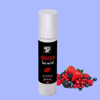 Lubricante Efecto Calor Frutos Rojos Kiss Me Hot