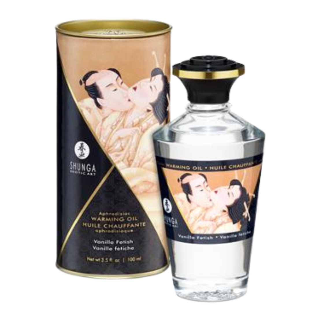 Aceite Afrodisiaco Efecto Calor de Vainilla 100 Ml Shunga