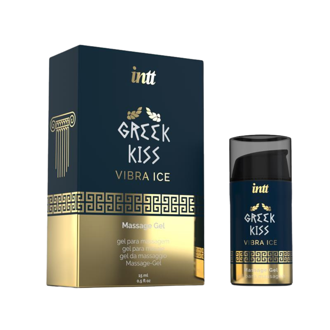 LUBRICANTE GEL EFECTO FRIO PARA ZONA ANAL GREEK KISS 15 ML - INTT