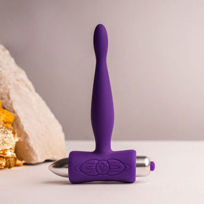 PETITE SENSATIONS TEAZER PLUG ANAL VIBRADOR MORADO - ROCKS- OFF