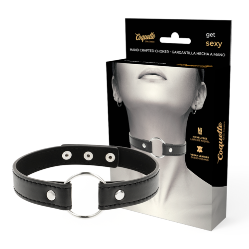 COLLAR CUERO VEGANO ACCESORIO WOMAN - COQUETTE CHIC DESIRE