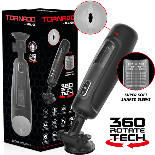 MASTURBADOR TORNADO 360 ROTATE TECH - JAMYJOB