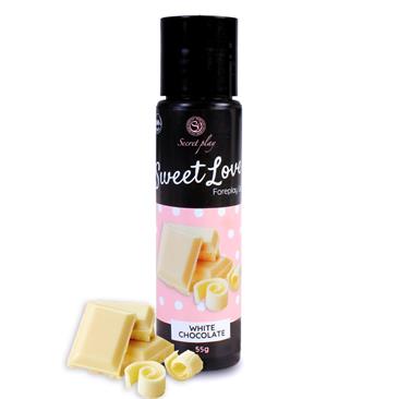 LUBRICANTE CHOCOLATE BLANCO - SWEET LOVE - SECRET PLAY