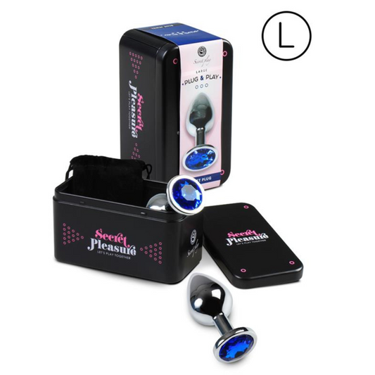 PLUG METAL AZUL L