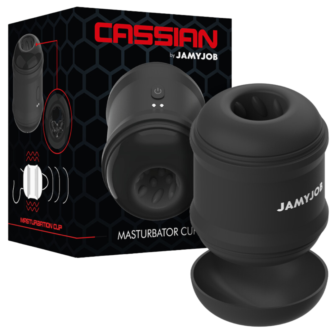 MASTURBADOR CASSIAN VIBRADOR - JAMYJOB