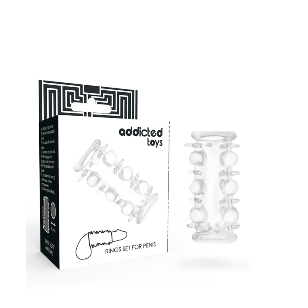 FUNDA PENE CLEAR - ADDICTED TOYS
