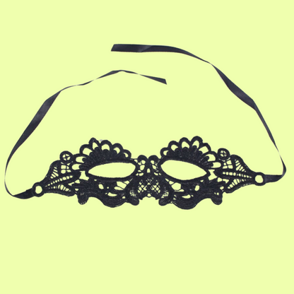 ANTIFAZ NEGRO QUEEN LINGERIE