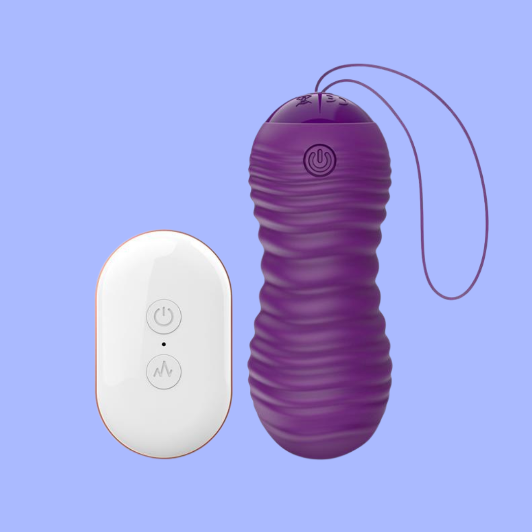 HUEVO VIBRADOR Y MOVIMIENTO TELESCÓPICO UP AND DOWN - LATETOBED