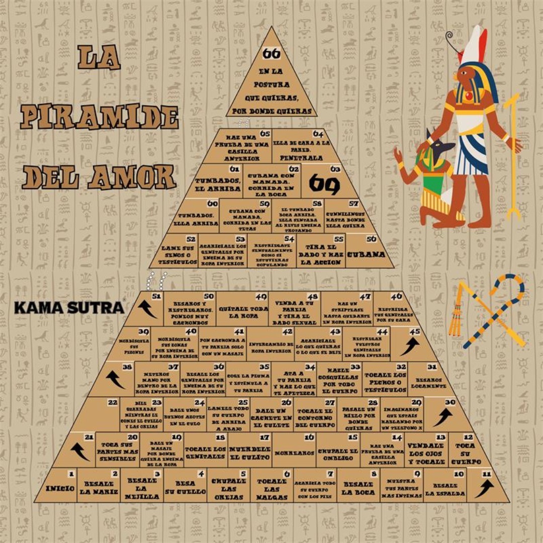 Juego La Pirámide Del Amor DIABLO PICANTE - THE PYRAMID OF LOVE GAME