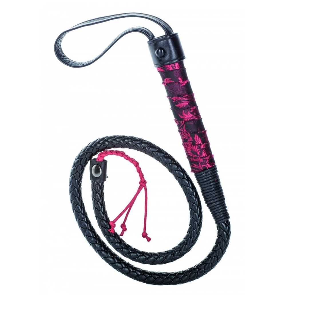 LATIGO SCANDAL COLA DE TORO NEGRO Y ROJO 1,04M - CALEXOTICS