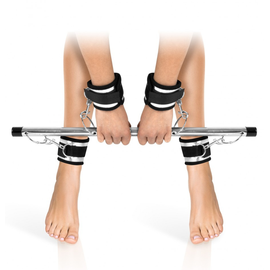 BARRA CON ESPOSAS PARA PIES Y MANOS - FETISH TENTATION