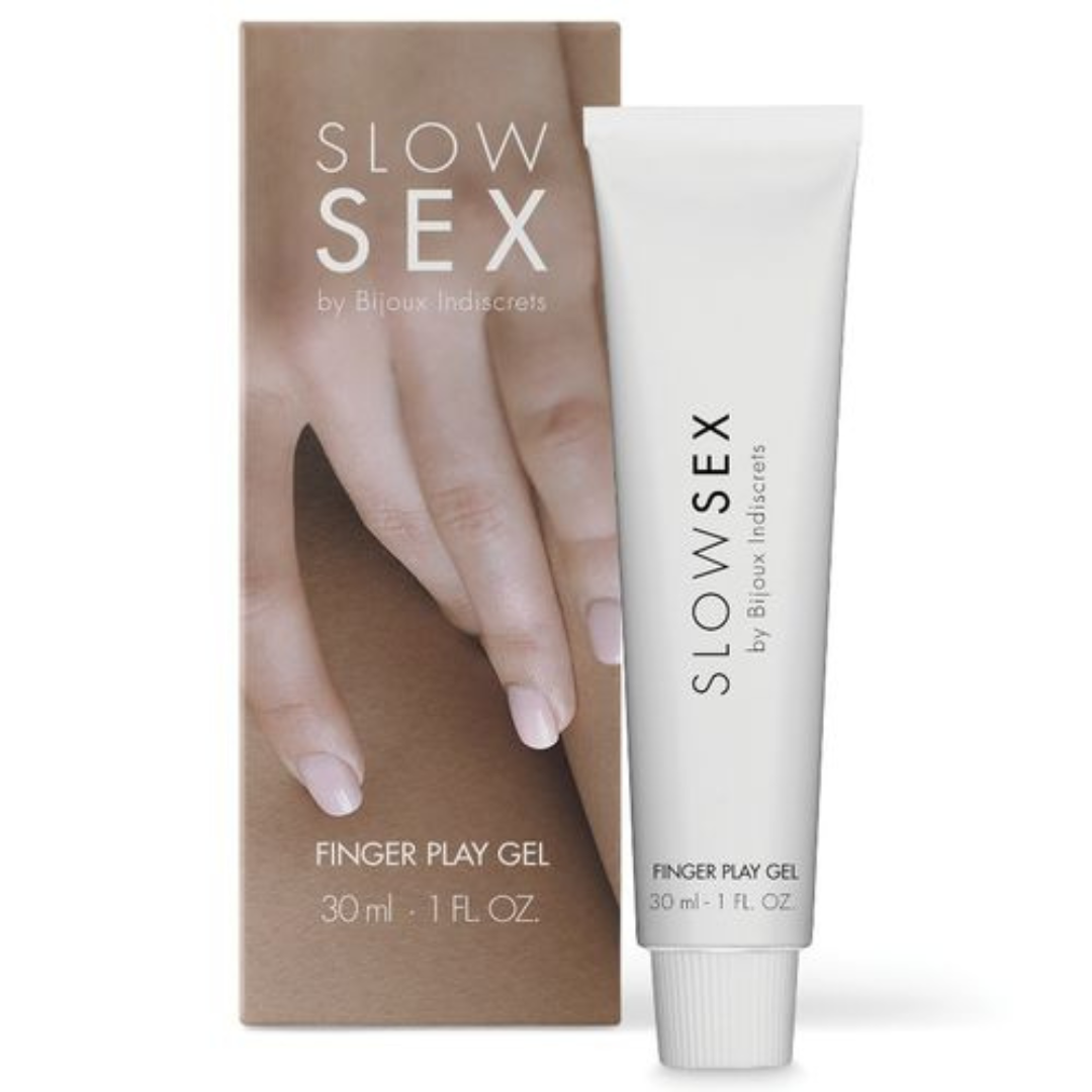 LUBRICANTE GEL DE MASAJE CON DEDOS - SLOW SEX