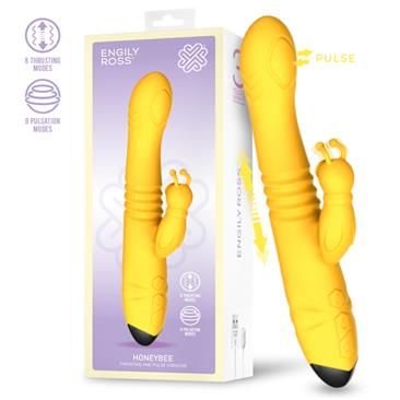 ENGILY ROSS Honeybee Vibrador con Thrusting y Pulsación