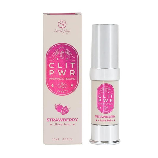 SECRET PLAY Clit Pwr Bálsamo de Clítoris Fresa 15 ml