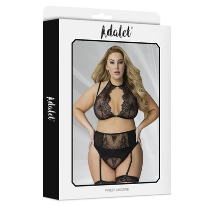 ADALET LINGERIE Nisa Set sujetador, liguero y tanga Talla 44-46