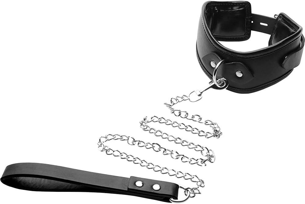 COLLAR CON CADENA NEGRO - STRICT S,S