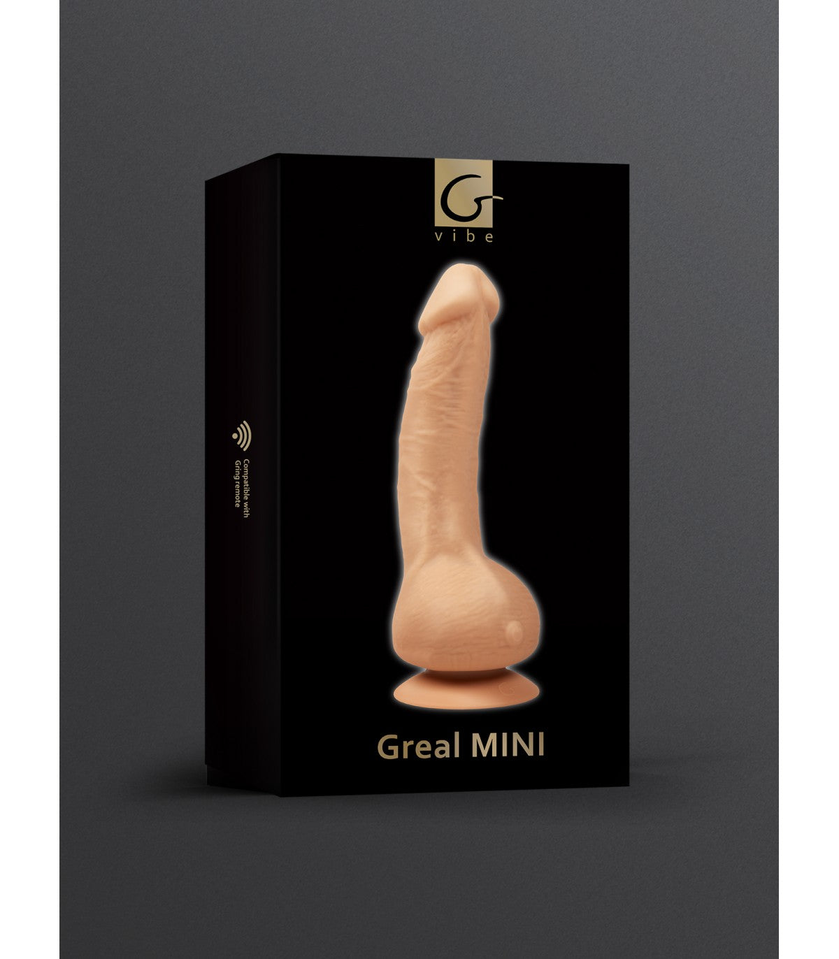 DILDO GREAL MINI FLESH 18 cm -O- 3 cm - G VIBE (FUN TOYS)