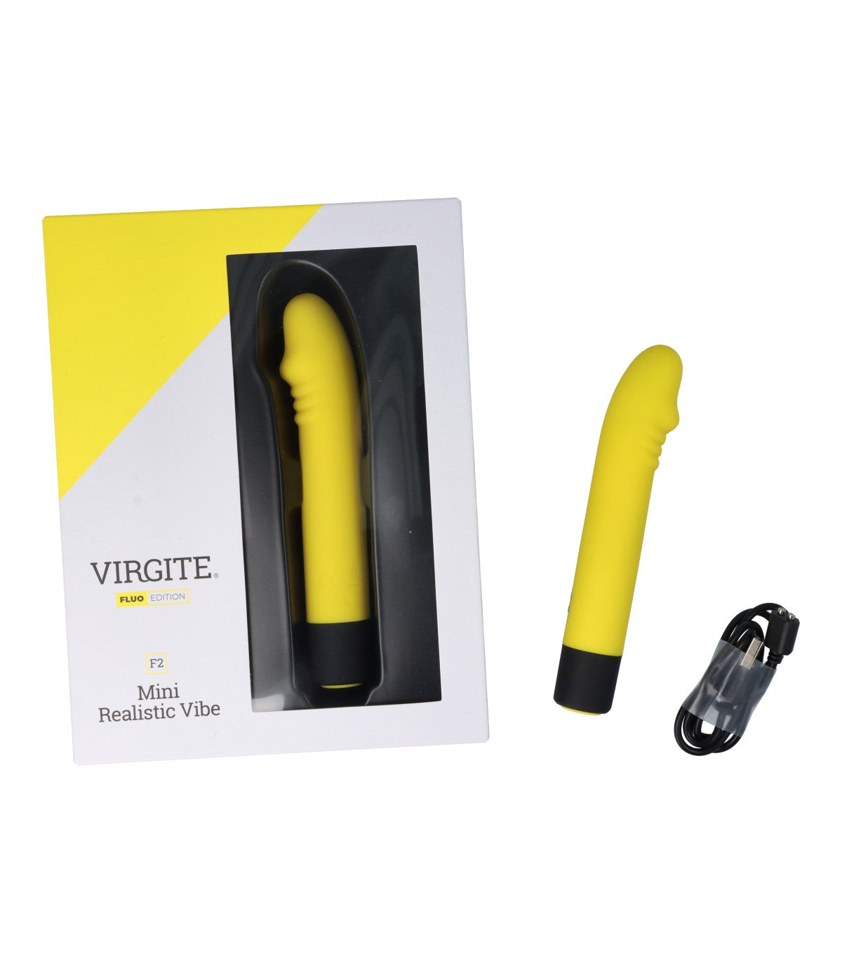 VIBRADOR F2 FLUO SILICONA RECARGABLE - VIRGITE