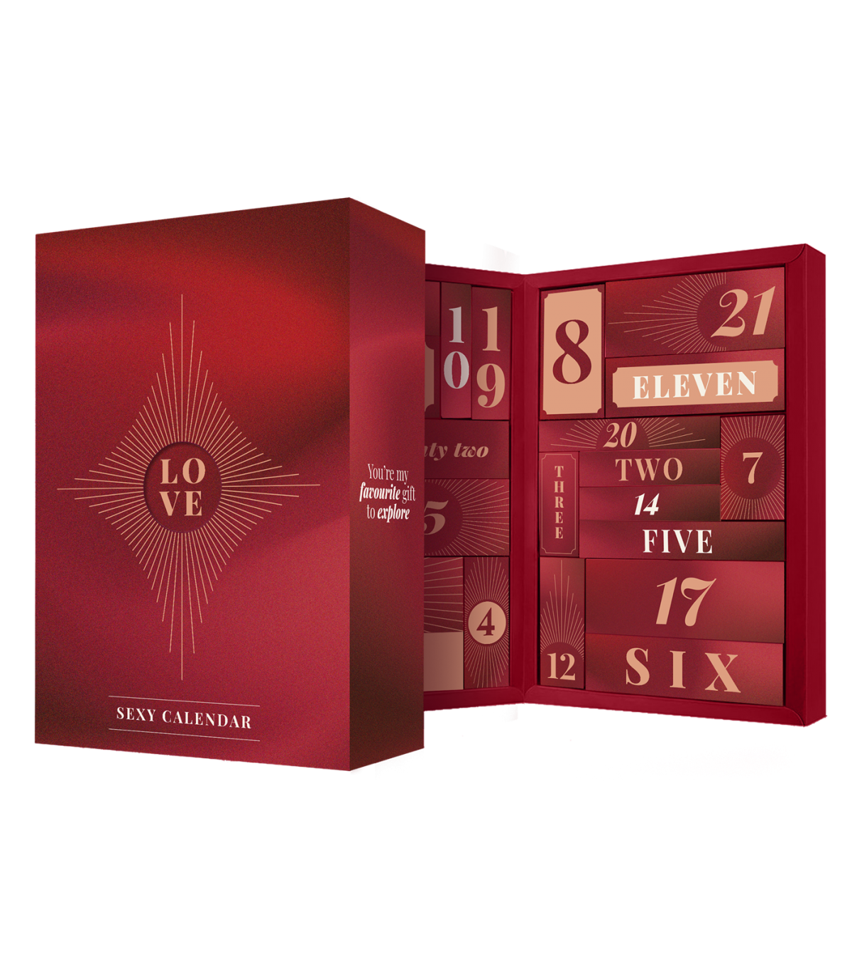 CALENDARIO ADVIENTO SEXY LOVE - DREAMTOYS