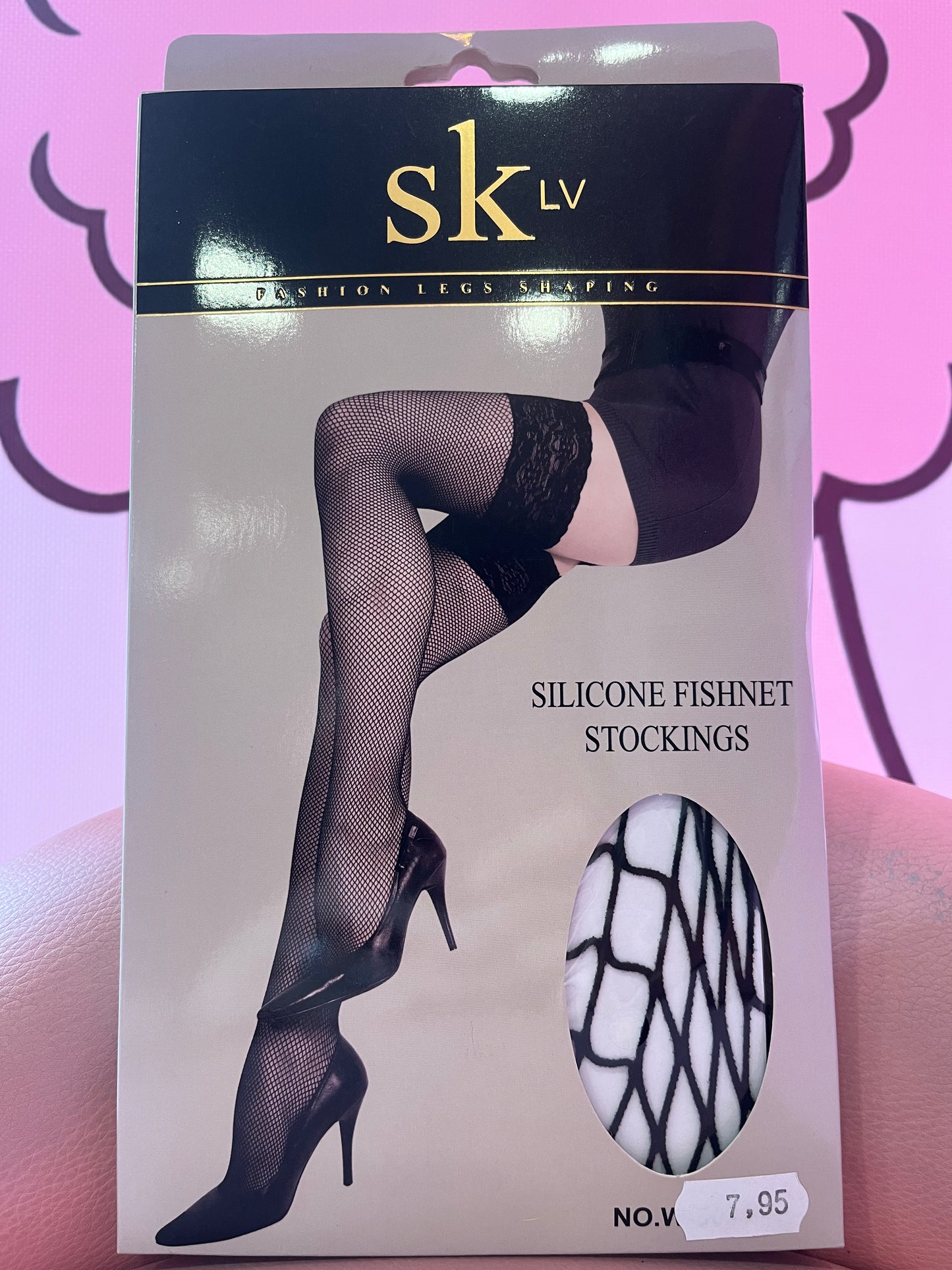 MEDIAS NEGRAS DE REJILLA TALLA UNICA - SKLV