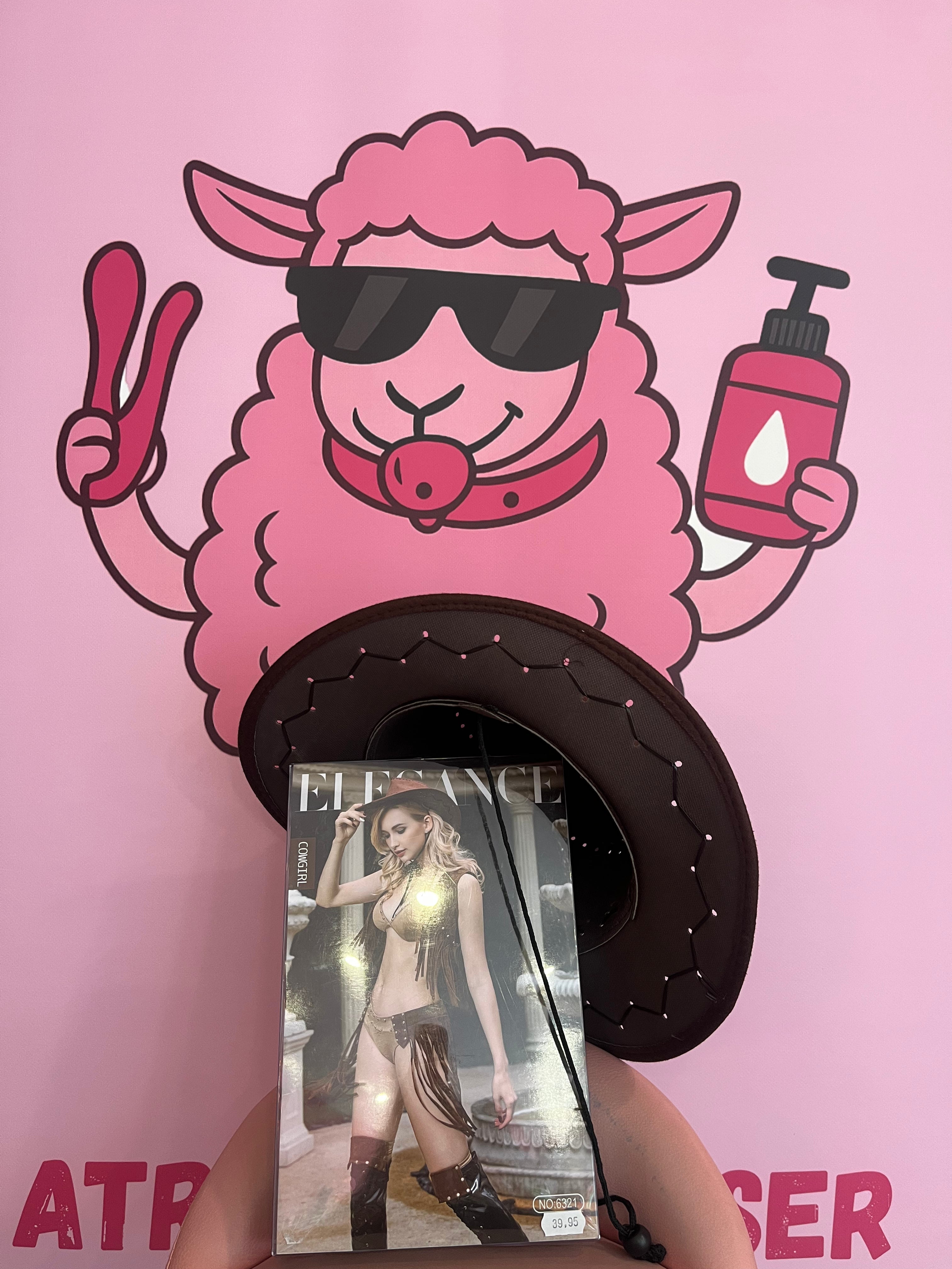 DISFRAZ COWBOY SEXY 5 PIEZAS TALLA UNICA - ELEGANCE