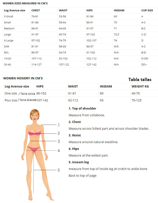 MEDIAS ALTAS CON LACITO NEGRO TALLA GRANDE- LEG AVENUE