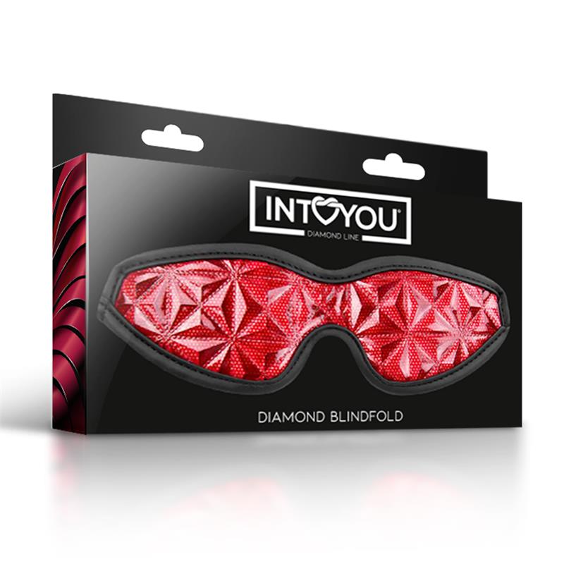 Antifaz Diamond Cuero Vegano - DIAMOND LINE - INTOYOU