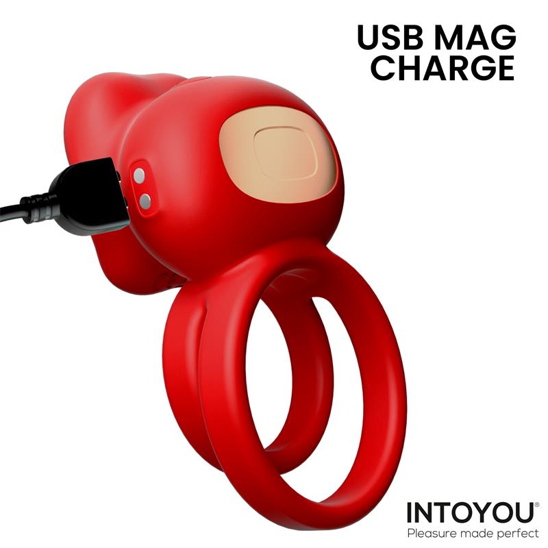Anillo Vibrador Bittey con Biting - Mordisqueo - INTOYOU