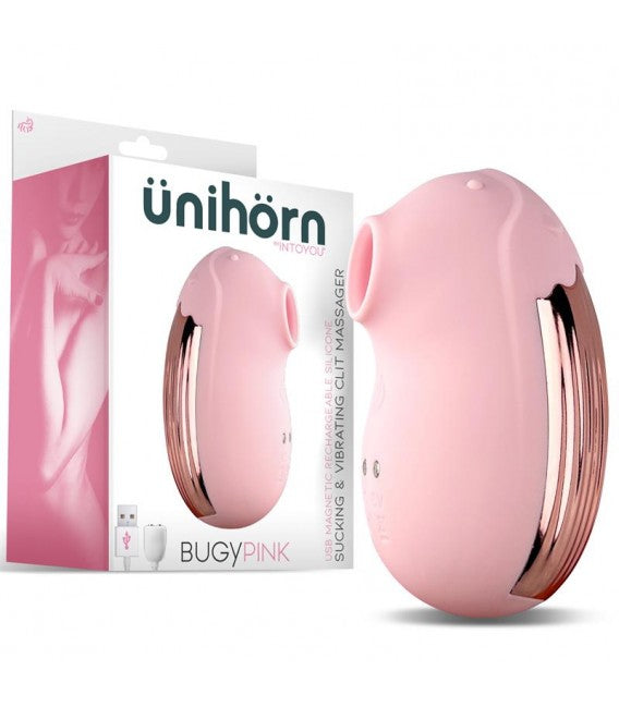 BUGYPINK SUCCIONADOR DE CLÍTORIS CON VIBRACIÓN - INTOYOU