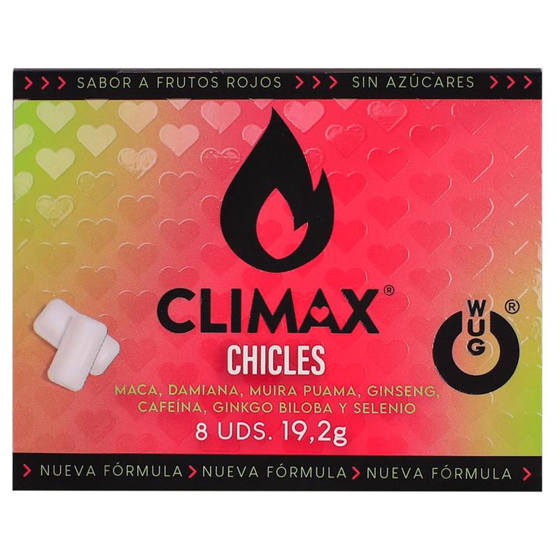 CHICLE CLIMAX GUM 8 UDS - WUG