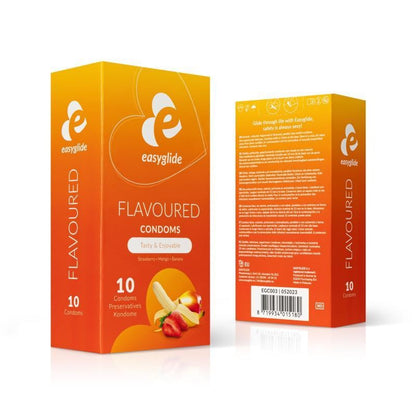 Preservativos Flavoured sabores 10 UNID - EASYGLIDE