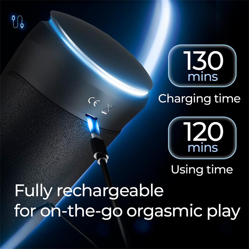 MASTURBADOR CONOR CON THRUSTING, VIBRACIÓN Y CALOR - INTOYOU