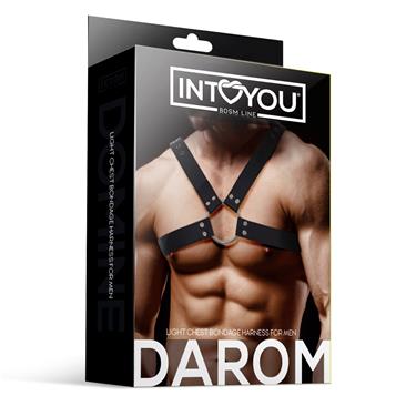 DAROM ARNÉS MASCULINO PARA BONDAGE CUERO VEGANO - INTOYOU