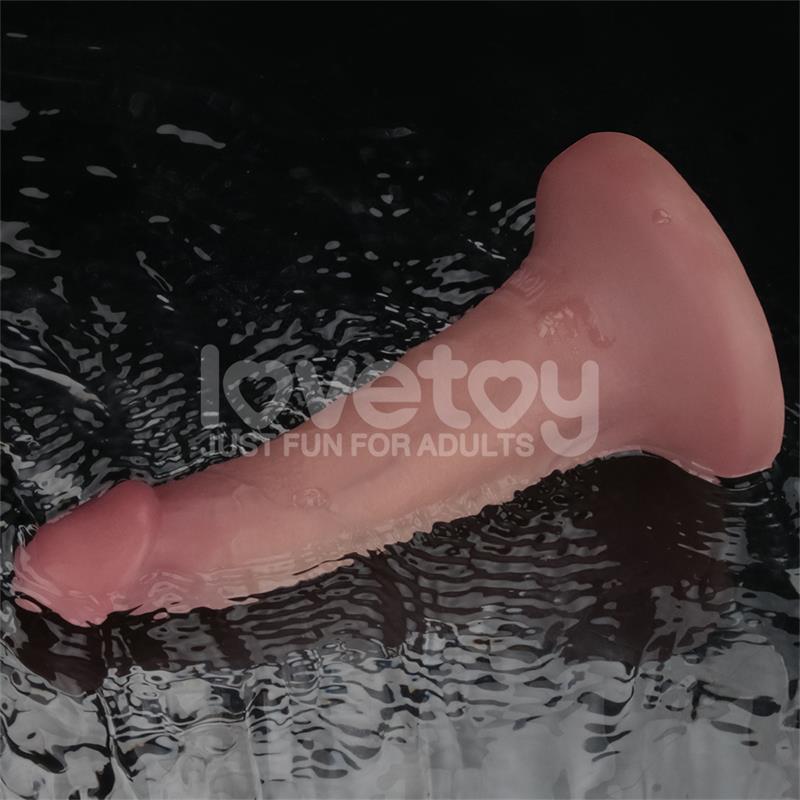 Dildo Dual Layer con Vibración 16cm -O- 3,8cm - LOVETOY