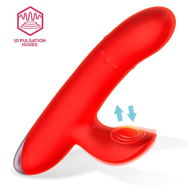 VIBRADOR DIVYA CON BOLAS INTERNAS Y PULSACIÓN - INTOYOU