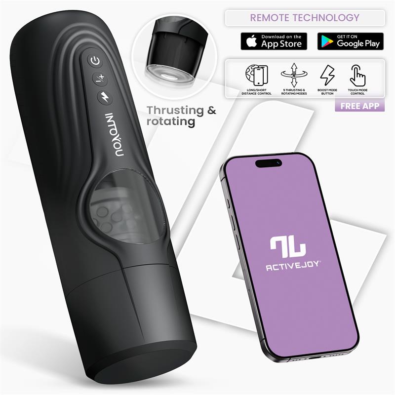 Masturbador Masculino Egor con Rotación y Thrusting con APP - INTOYOU APP SERIES