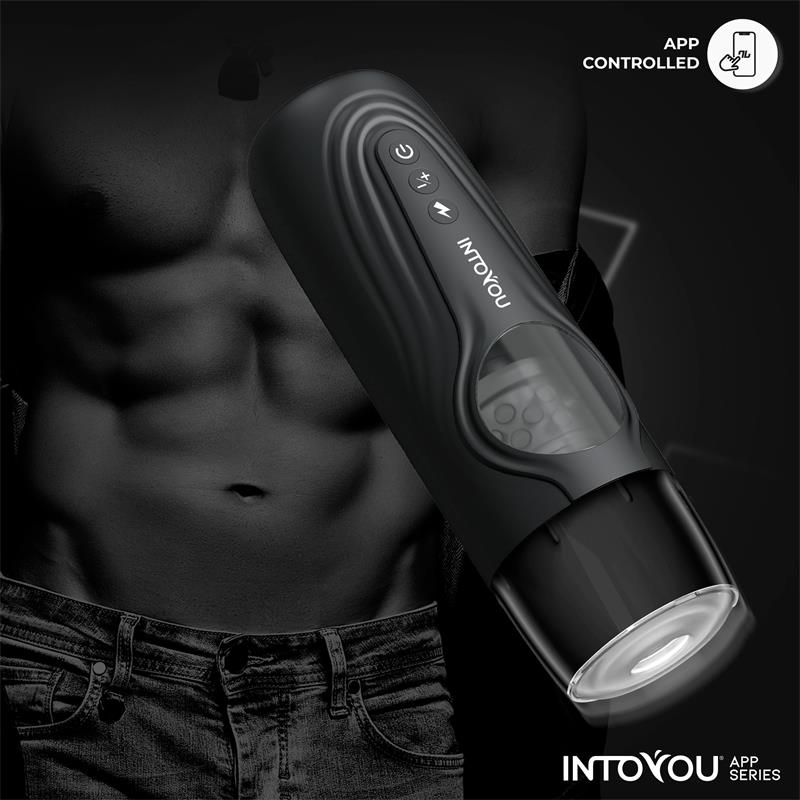 Masturbador Masculino Egor con Rotación y Thrusting con APP - INTOYOU APP SERIES