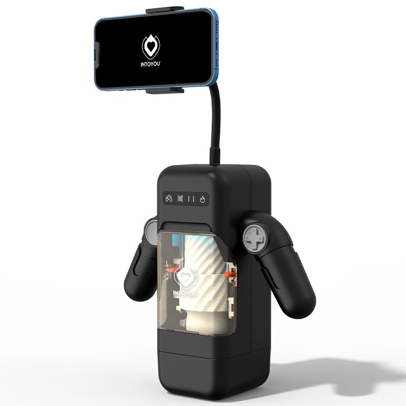 Masturbador Elon Inteligente Función Up and Down, Calor, Vibración y Soporte Movil - INTOYOU