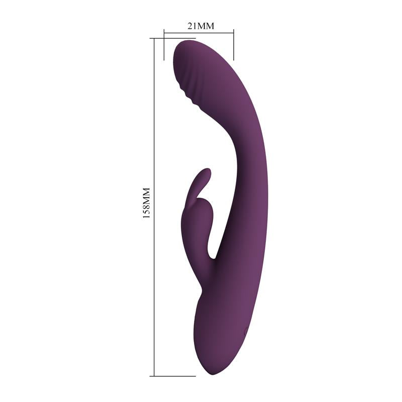 Vibrador Emma con Conejito - PRETTYLOVE