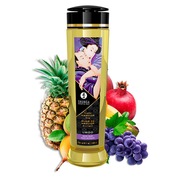 ACEITE DE MASAJE ERÓTICO 240 ML - SHUNGA -