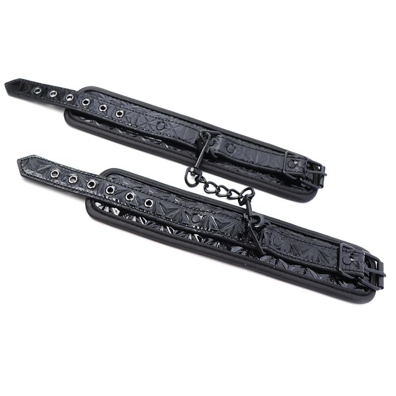 ESPOSAS PARA MUÑECA AJUSTABLE SAPPHIRE CUERO VEGANO - INTOYOU