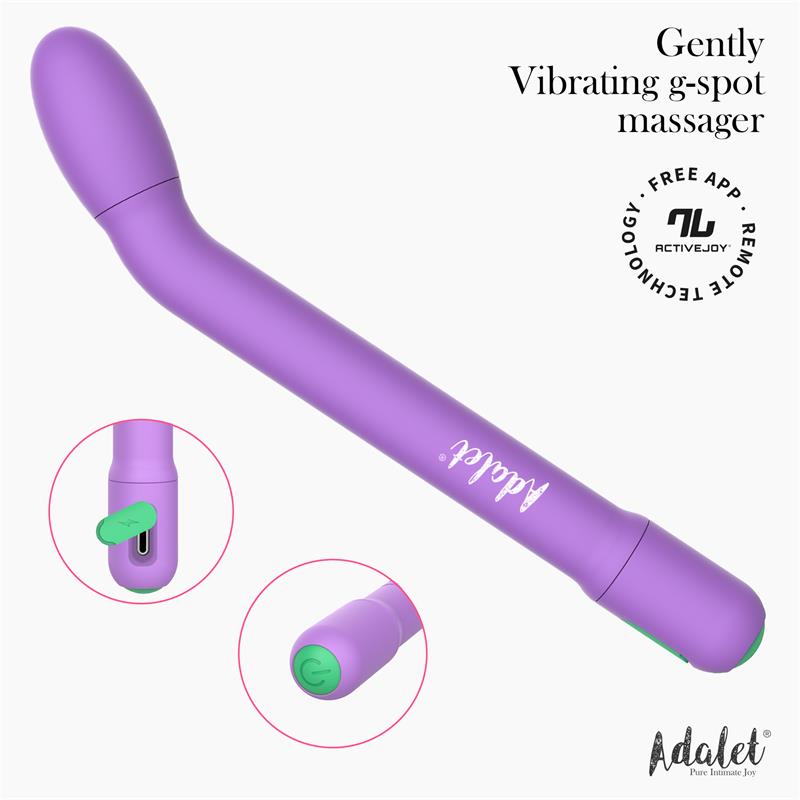 Estimulador Gently Punto G con APP ROSA / LAVANDA / PURPURA - ADALET - INTOYOU APP SERIES