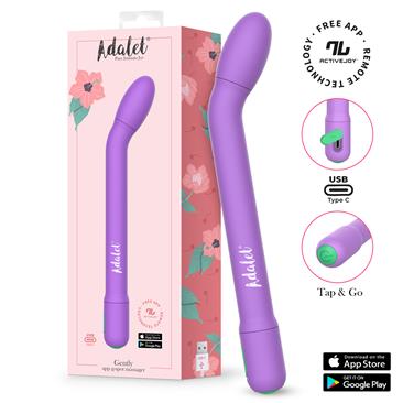 Estimulador Gently Punto G con APP ROSA / LAVANDA / PURPURA - ADALET - INTOYOU APP SERIES