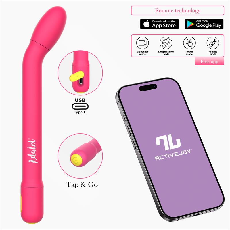 Estimulador Gently Punto G con APP ROSA / LAVANDA / PURPURA - ADALET - INTOYOU APP SERIES