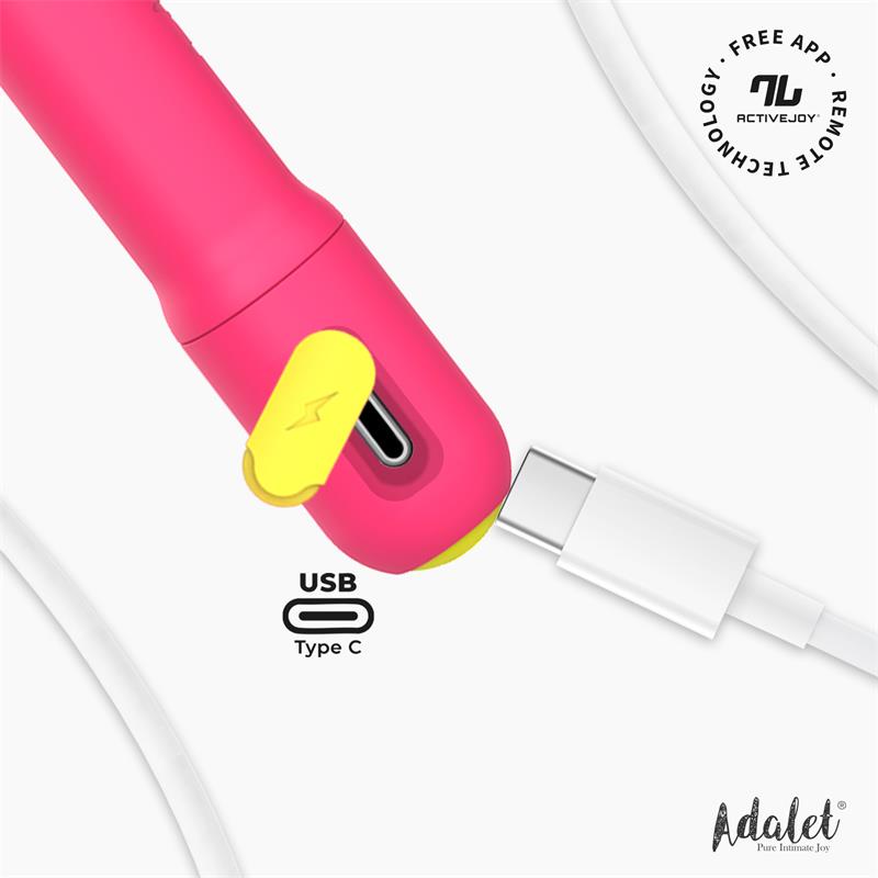 Estimulador Gently Punto G con APP ROSA / LAVANDA / PURPURA - ADALET - INTOYOU APP SERIES