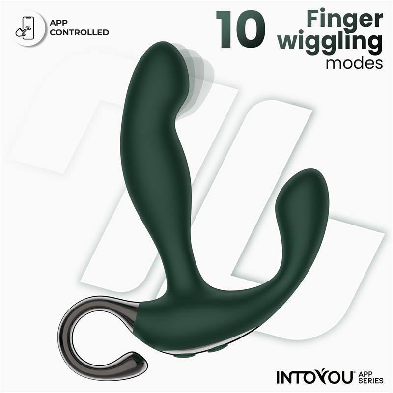 Masajeador Greeny Prostático con Finger Wiggling y App - INTOYOU APP SERIES