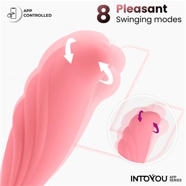 Huevo Vibrador con Movimiento Waving con APP USB - INTOYOU APP SERIES