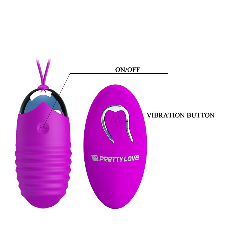 Huevo Vibrador Jessica USB Purpura - PRETTYLOVE