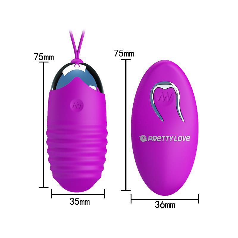 Huevo Vibrador Jessica USB Purpura - PRETTYLOVE