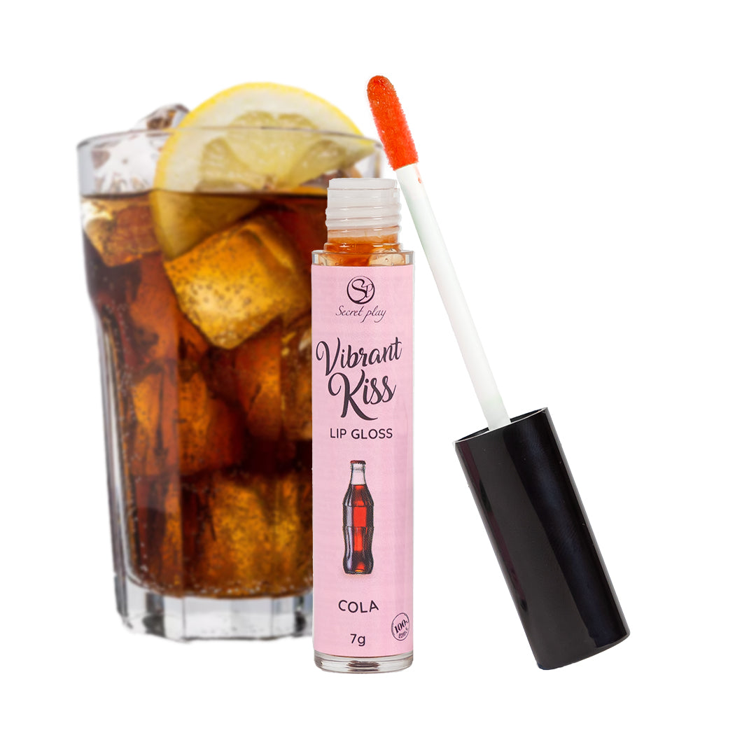 LIP GLOSS VIBRANT KISS - COLA - SECRET PLAY